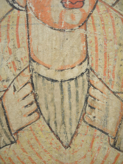 Peinture de l'église d Abba  Antonios. L'apôtre Jean.