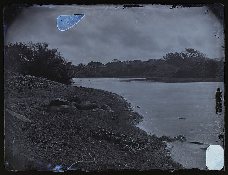 Lagune près de Bolivar [Paysage]