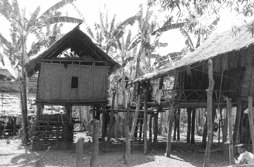 Maisons de bois du village