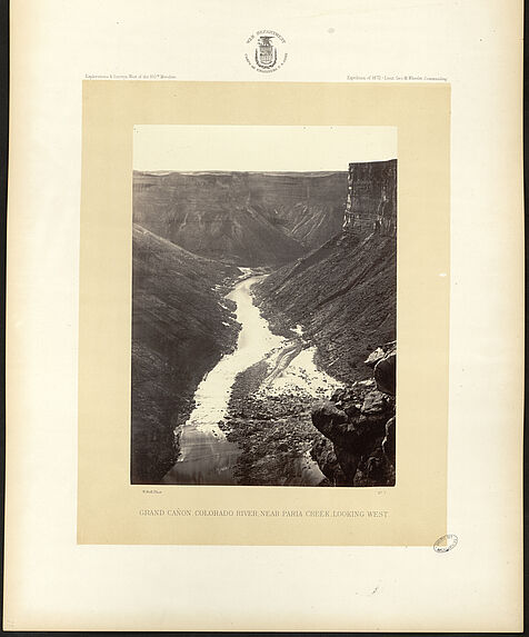 Photographs geographical explorations and surveys west of the 100th méridian Wheeler 1871-2-3