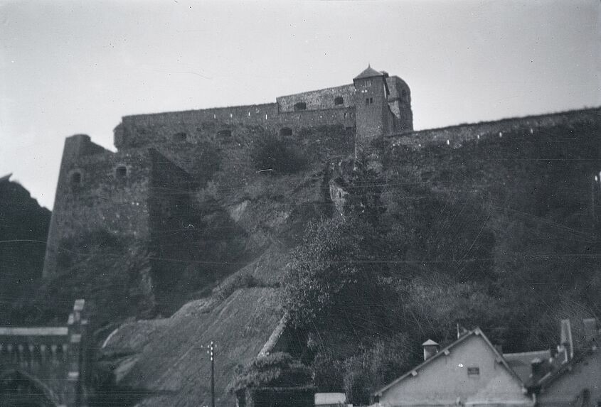 Le château de Bouillon dans les Ardennes