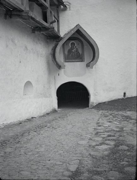 Sans titre [Icône de la Vierge au monastère de Pskov Petchory]