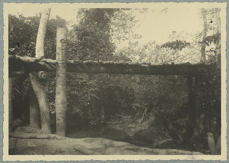 Pont sur l'Agbanian, Route de Toumodi à T