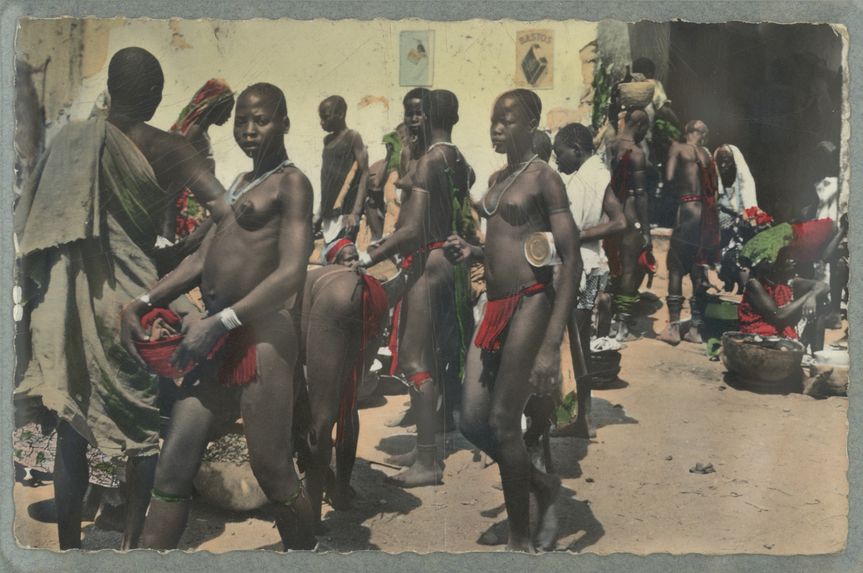 Marché. Afrique Centrale