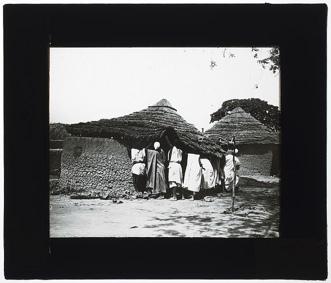 Construction d'une case à Mopti