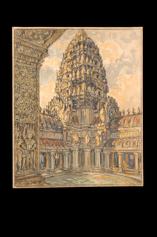 Sanctuaire d'Angkor, tour d'angle