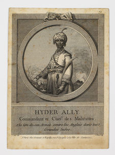 Hyder Ally commandant et chef des Mahrattes