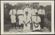 Mission Students, Rubiana, Solomon Islands