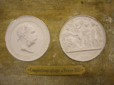 Médaille - Congrès géographique de Vienne 1873 (avers)