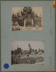 Grand temple de Rangoon (enceinte fortifiée).