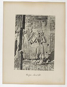 Abydos. Isis et Séti