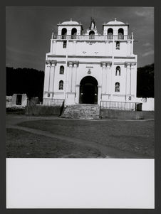Santo Domingo Xenacoj, église, façade