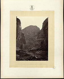 Cañon of Kanab Wash, Colorado River, looking South