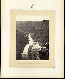 Grand Cañon, Colorado River, near Paria Creek, looking West