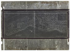 Carte de la côte et des environs du vieux Biloxy