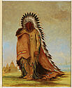 Portrait de Wan-ee-ton, chef des Susseton, Bande des Sioux