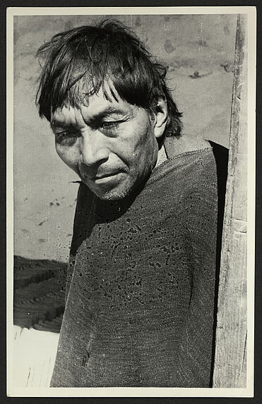Tierradentro, ein fast 100 Jahre alter Paez Indianer