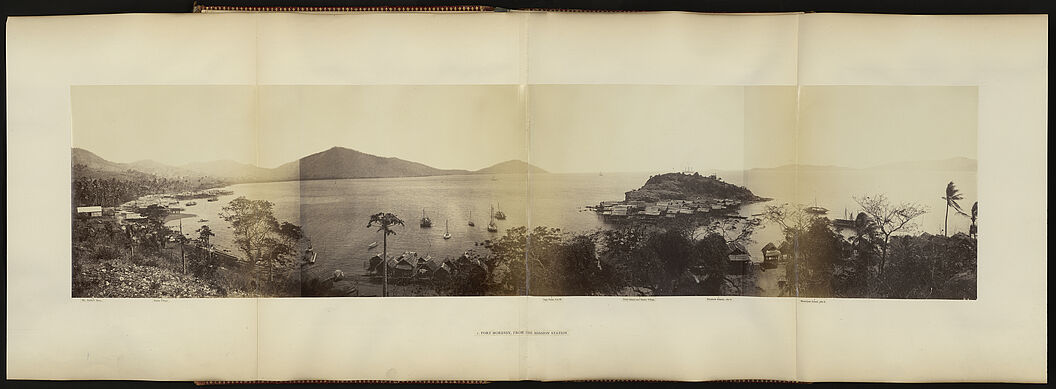 Port Moresby, from the mission station