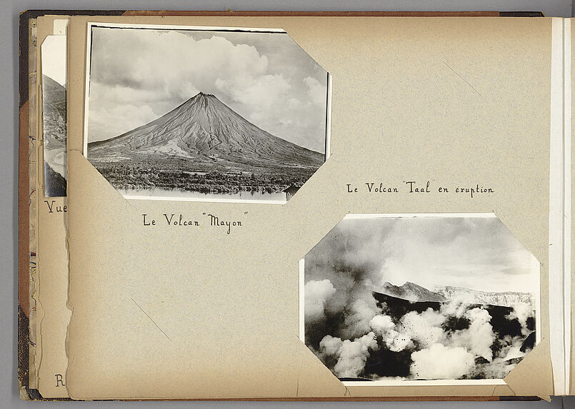 Volcan Taal en éruption