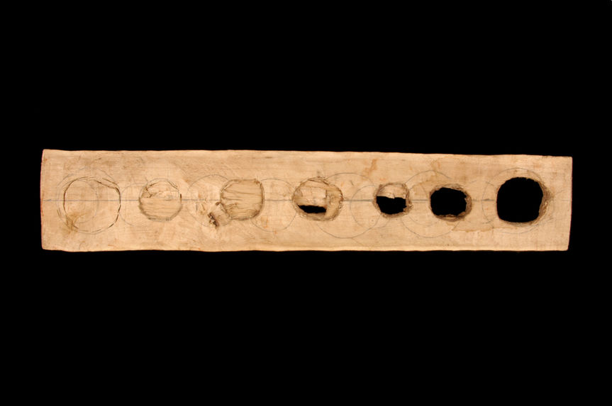 Echantillon pour fabrication de xylophone portatif