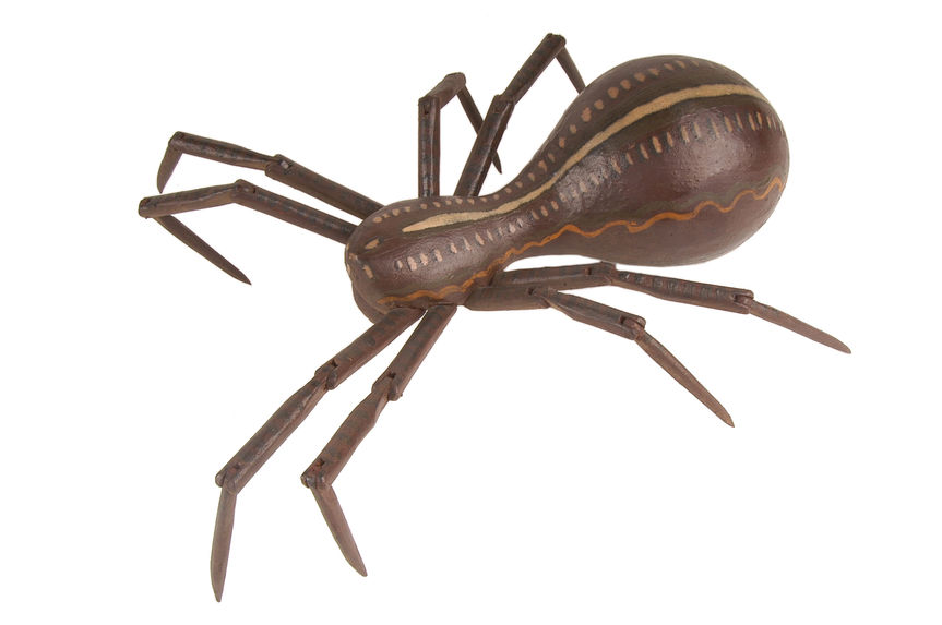 Reproduction d'une araignée malgache