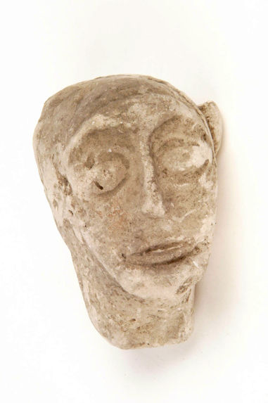 Sculpture anthropomorphe (tête)