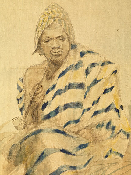 Behanzin, roi du Dahomey