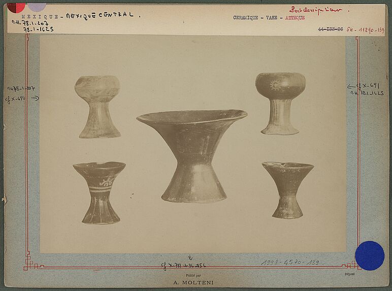 Vases aztèques
