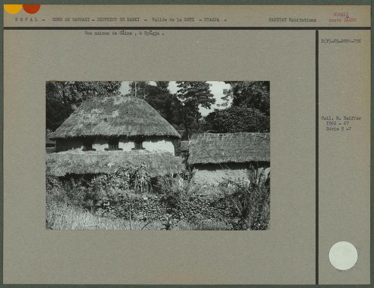 Une maison de Gâine, à Hyâgja