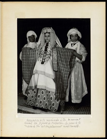 Présentation de la mariée arabe à Fez