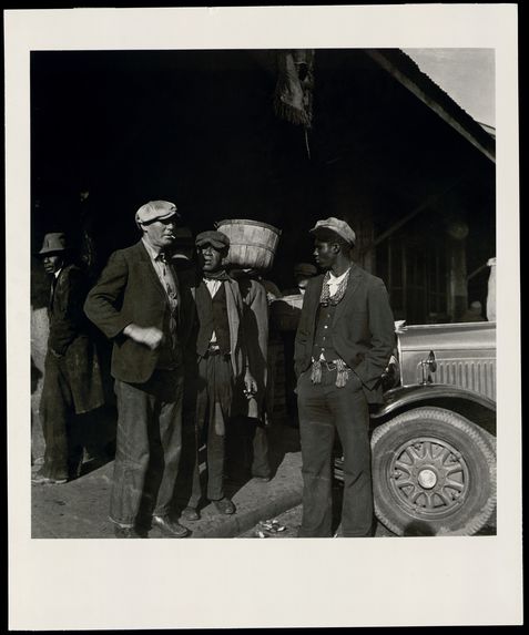 USA, New Orleans, marché, 1934
