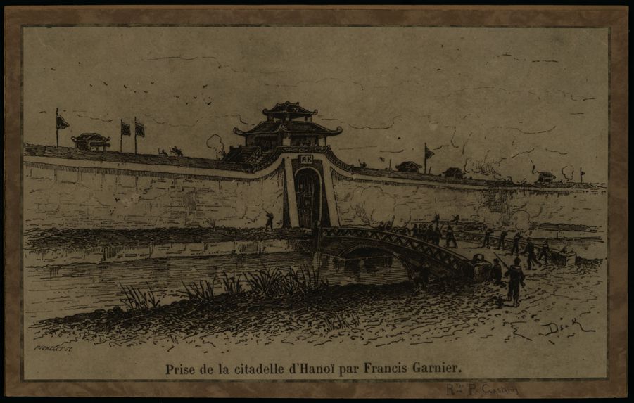 Prise de la citadelle d'Hanoï par Francis Garnier