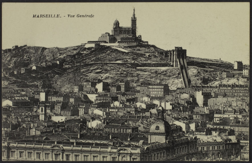Marseille, vue générale