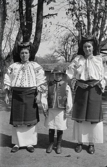 Famille de colons bulgares