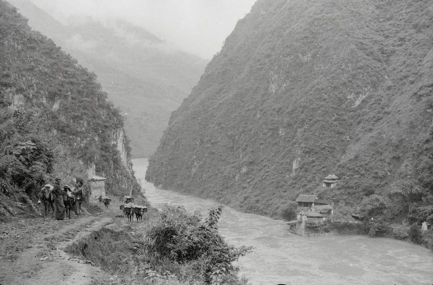 Pont de chaînes de fer