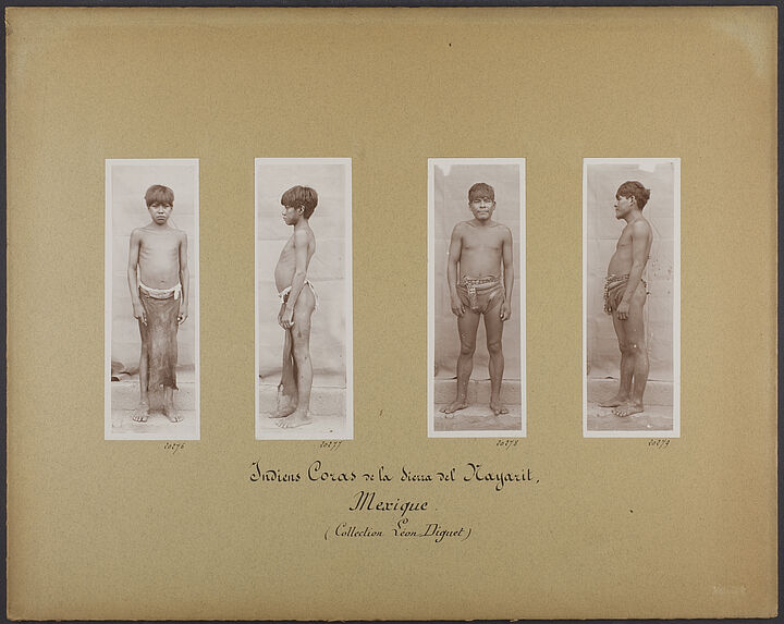 Indiens Coras de la Sierra del Nayarit, Mexique (collection Léon Diguet)
