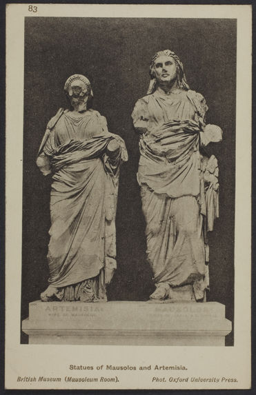 Statues of Mausolos and Artemisia
