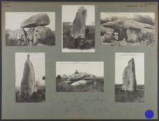 Monuments mégalithiques. Finistère