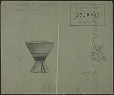 Fig. 16. Mexique. Aztèque. Vase à pied