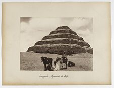 Saqqarah. Pyramide de Step