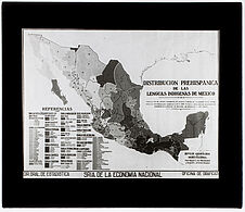 Carte linguistique du Mexique précolombien