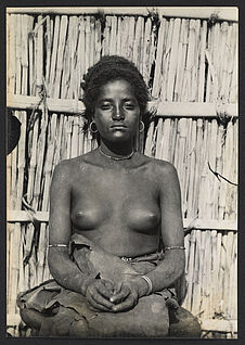 Abyssinie, Zingero [portrait de femme]