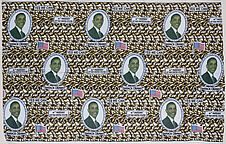 Coupon de pagne imprimé en l’honneur de Barack Obama, président des États-Unis…