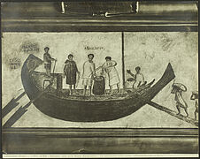 Un bastimento sotto carico ; affresco trovato ad Ostia [fresque]