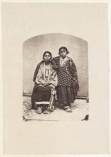 Wah-Kunk-Scha-Kaw, and daughter. Winnebagoes