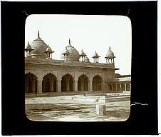 Agra (Inde). La mosquée perle dans le fort