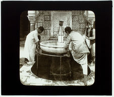Alger. Djama-el-Kébir. Ablutions à la fontaine de la mosquée