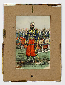 Garde impériale 1863. Tambour-Major des Zouaves