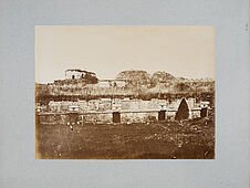 Vue générale des ruines à Uxmal
