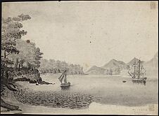 "Baie de la Recherche. Port du Sud. Observatoire de 1793"